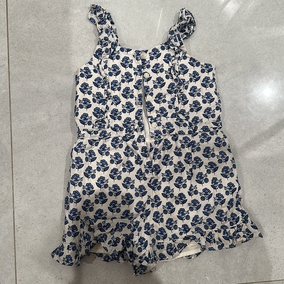 Janie and Jack size 4 floral romper - Picture 2 of 2